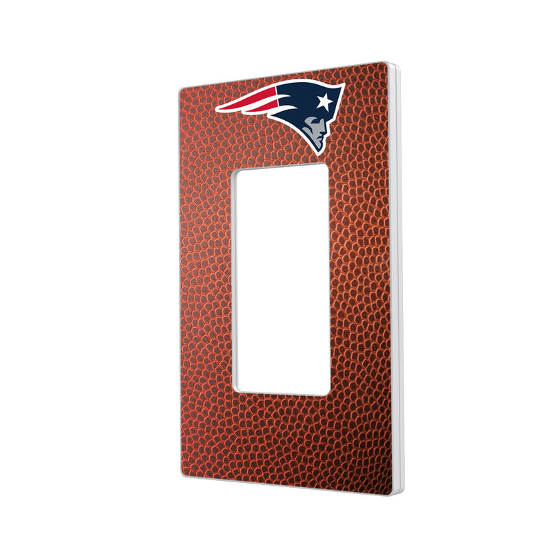 New England Patriots Football Hidden-Screw Light Switch Plate