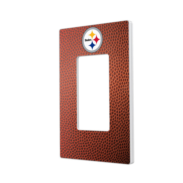 Pittsburgh Steelers Football Hidden-Screw Light Switch Plate