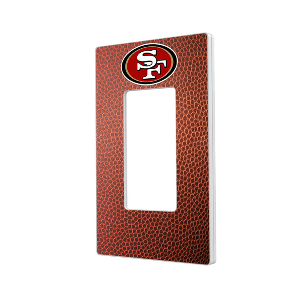 San Francisco 49ers Football Hidden-Screw Light Switch Plate