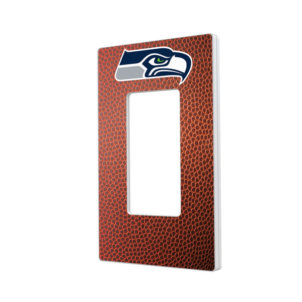 Seattle Seahawks Football Hidden-Screw Light Switch Plate