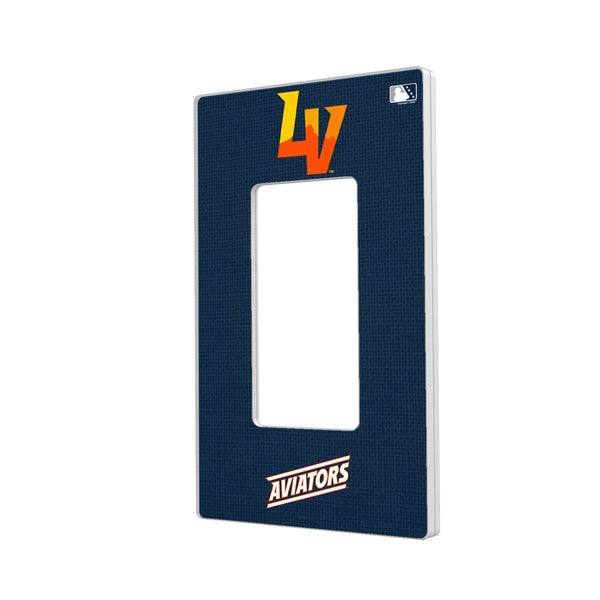 Las Vegas Aviators Solid Hidden-Screw Light Switch Plate