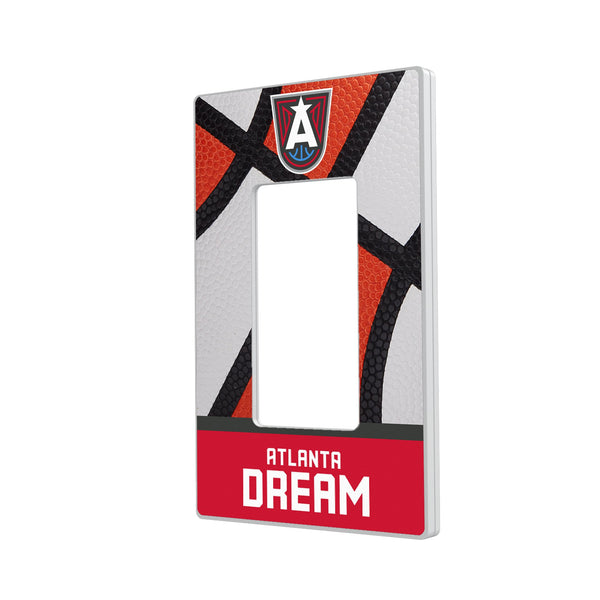 Atlanta Dream Basketball Hidden-Screw Light Switch Plate