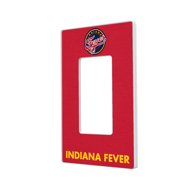 Indiana Fever Solid Hidden-Screw Light Switch Plate