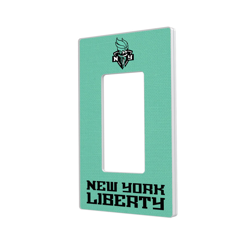 New York Liberty Solid Hidden-Screw Light Switch Plate