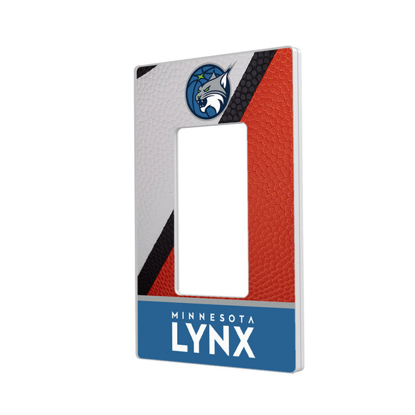 Minnesota Lynx Basketball Hidden-Screw Light Switch Plate