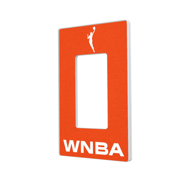 WNBA  Solid Hidden-Screw Light Switch Plate