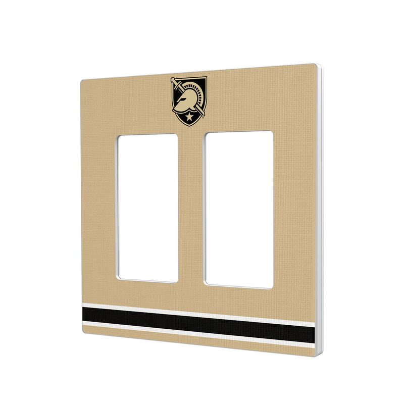 United States Military Academy Black Knights Stripe Hidden-Screw Light Switch Plate