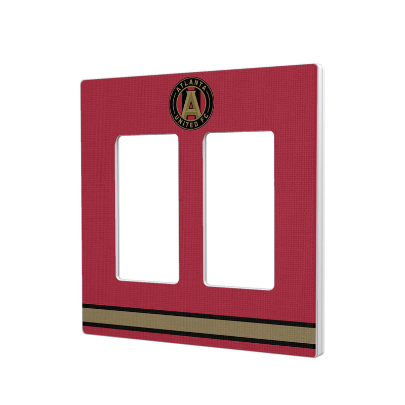 Atlanta United FC  Stripe Hidden-Screw Light Switch Plate