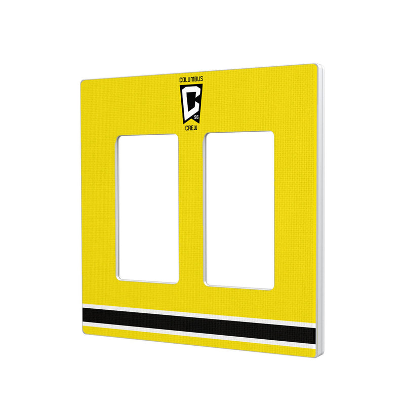 Columbus Crew  Stripe Hidden-Screw Light Switch Plate