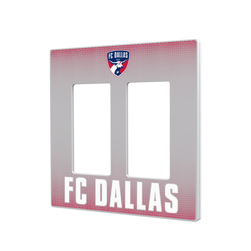 FC Dallas  Linen Hidden-Screw Light Switch Plate