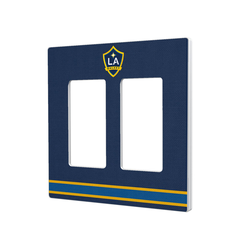 LA Galaxy  Stripe Hidden-Screw Light Switch Plate