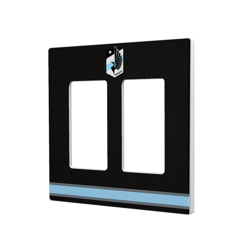 Minnesota United FC   Stripe Hidden-Screw Light Switch Plate