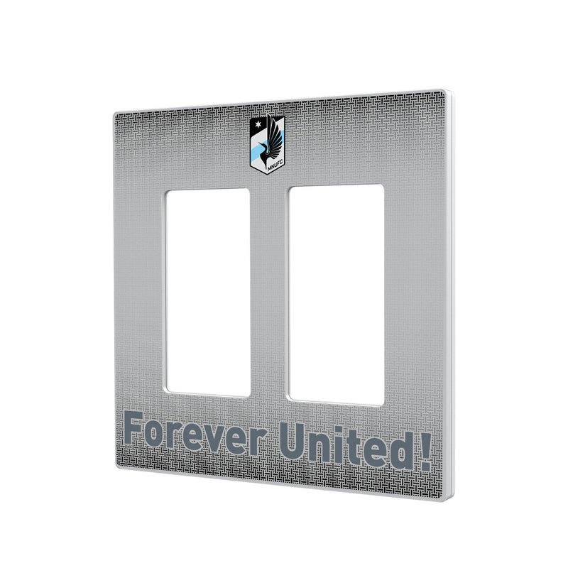 Minnesota United FC   Linen Hidden-Screw Light Switch Plate