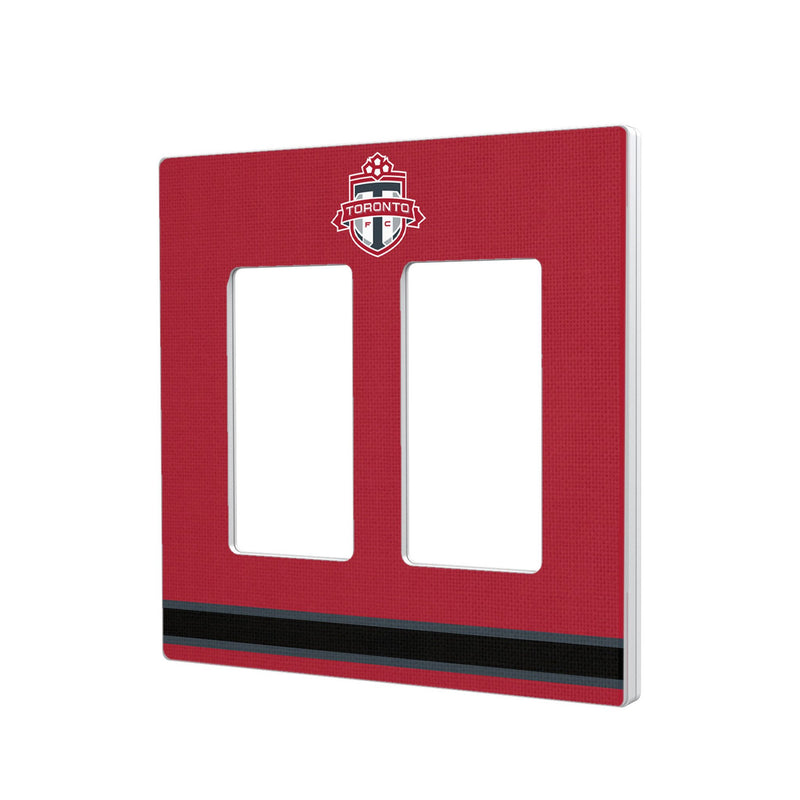 Toronto FC   Stripe Hidden-Screw Light Switch Plate