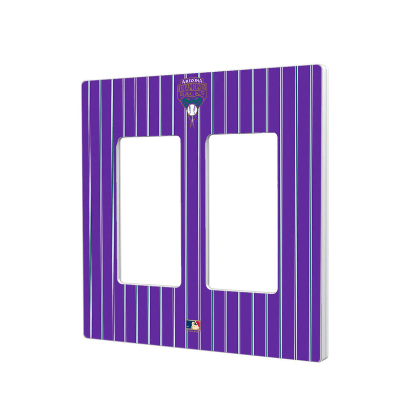 Arizona Diamondbacks 1999-2006 - Cooperstown Collection Pinstripe Hidden-Screw Light Switch Plate