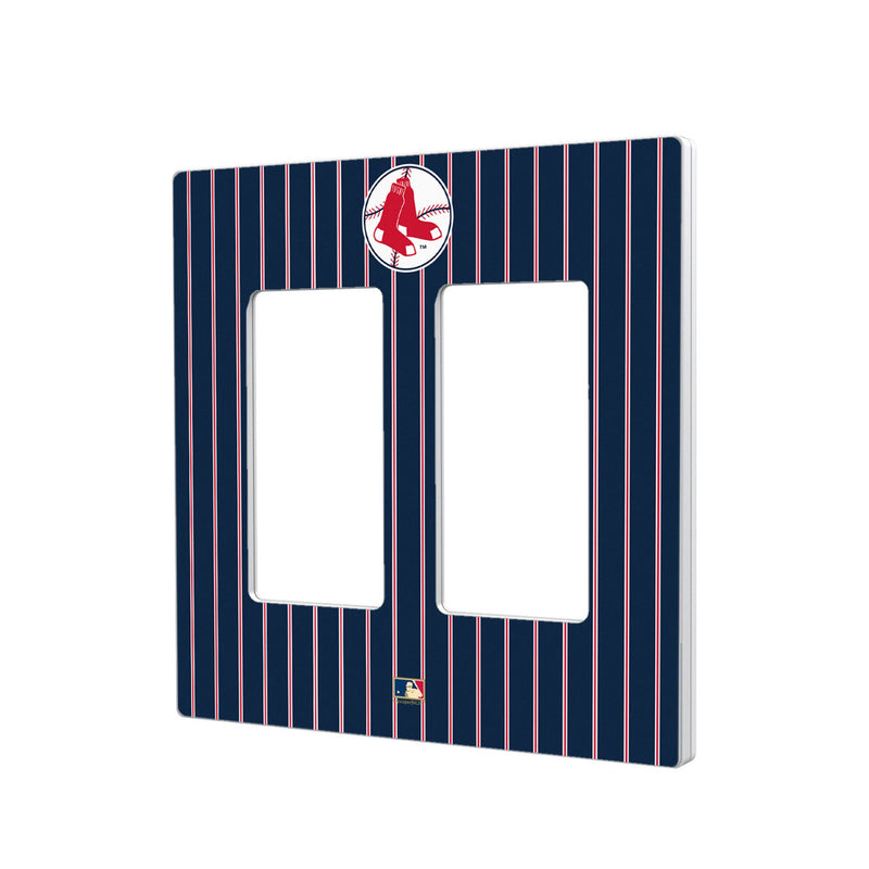 Boston Red Sox 1970-1975 - Cooperstown Collection Pinstripe Hidden-Screw Light Switch Plate