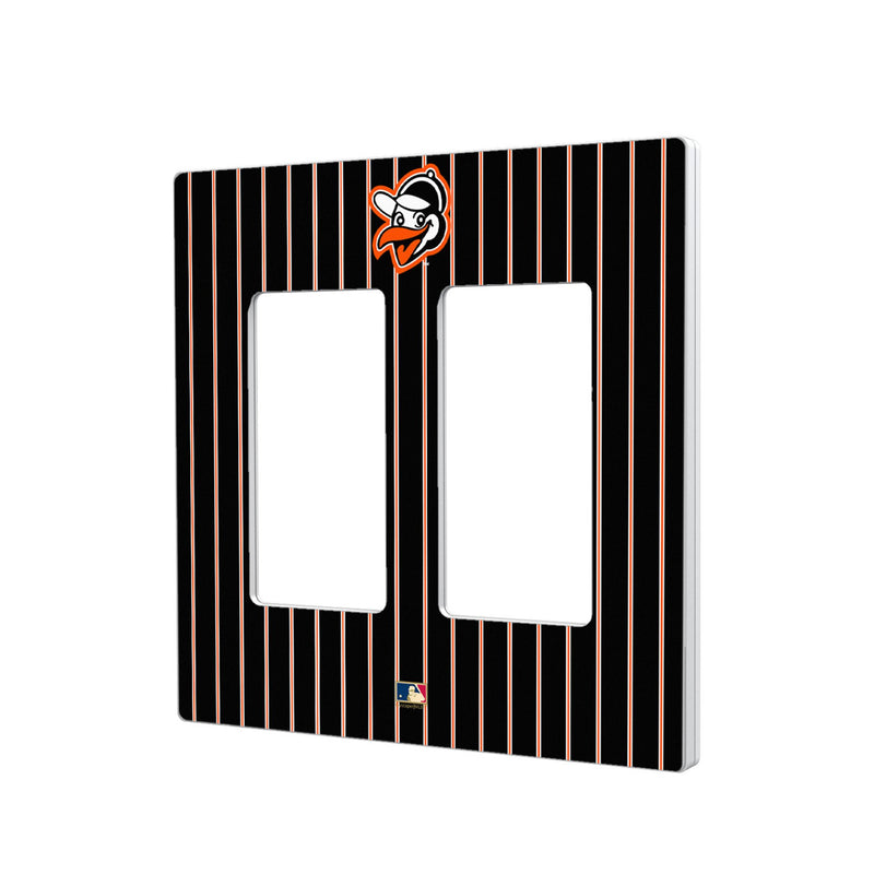 Baltimore Orioles 1955 - Cooperstown Collection Pinstripe Hidden-Screw Light Switch Plate