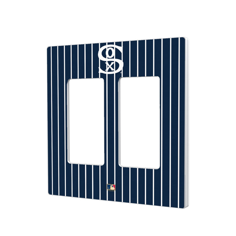 Chicago White Sox Road 1919-1921 - Cooperstown Collection Pinstripe Hidden-Screw Light Switch Plate