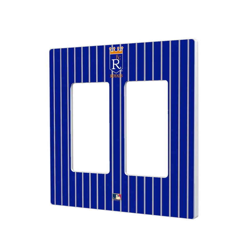 Kansas City Royals 1969-1978 - Cooperstown Collection Pinstripe Hidden-Screw Light Switch Plate