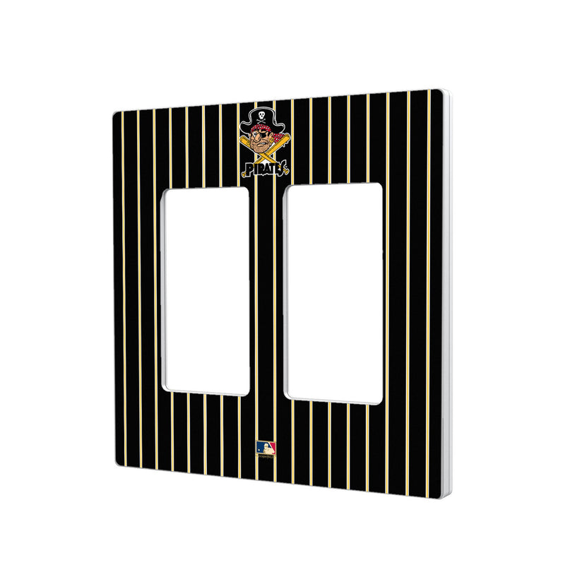 Pittsburgh Pirates 1958-1966 - Cooperstown Collection Pinstripe Hidden-Screw Light Switch Plate