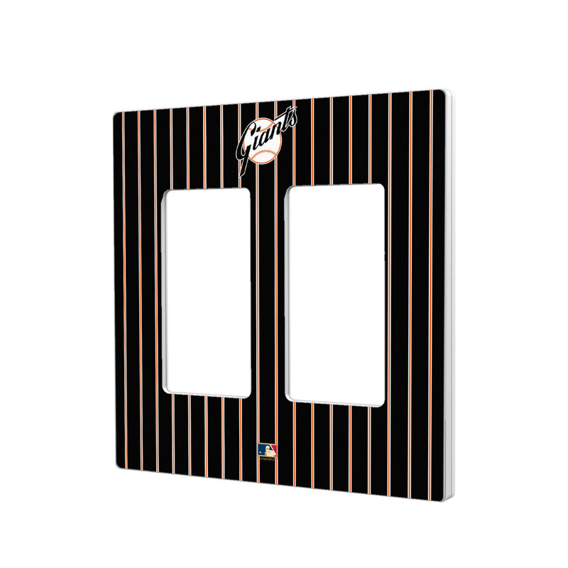 San Francisco Giants 1958-1967 - Cooperstown Collection Pinstripe Hidden-Screw Light Switch Plate