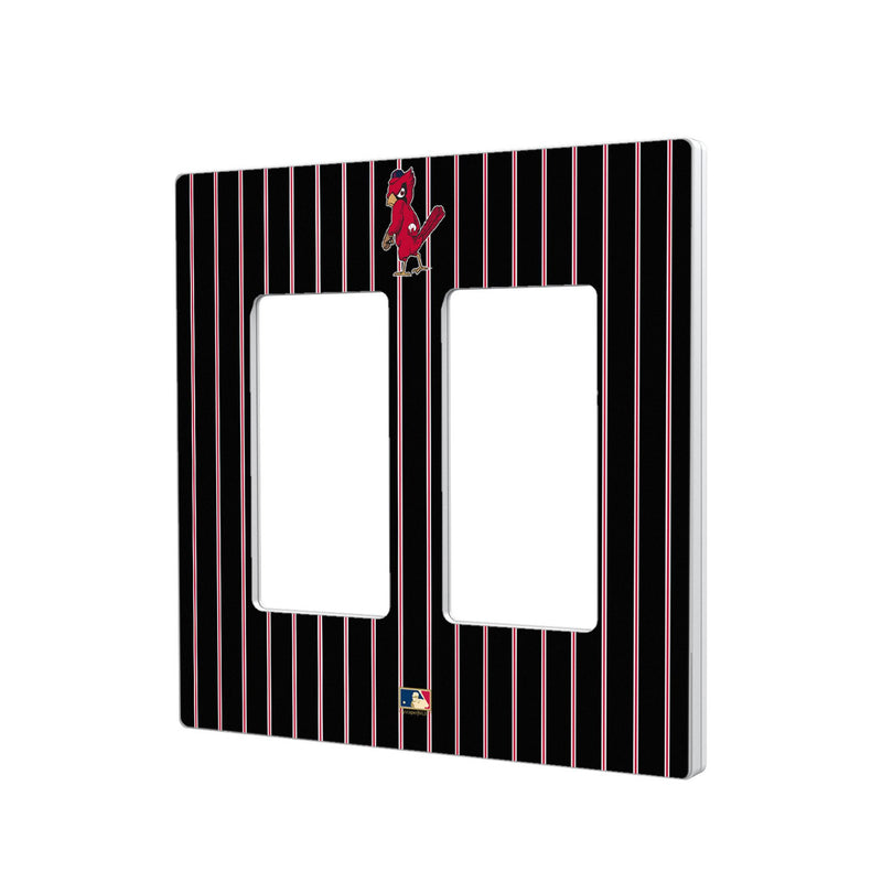 St Louis Cardinals 1950s - Cooperstown Collection Pinstripe Hidden-Screw Light Switch Plate