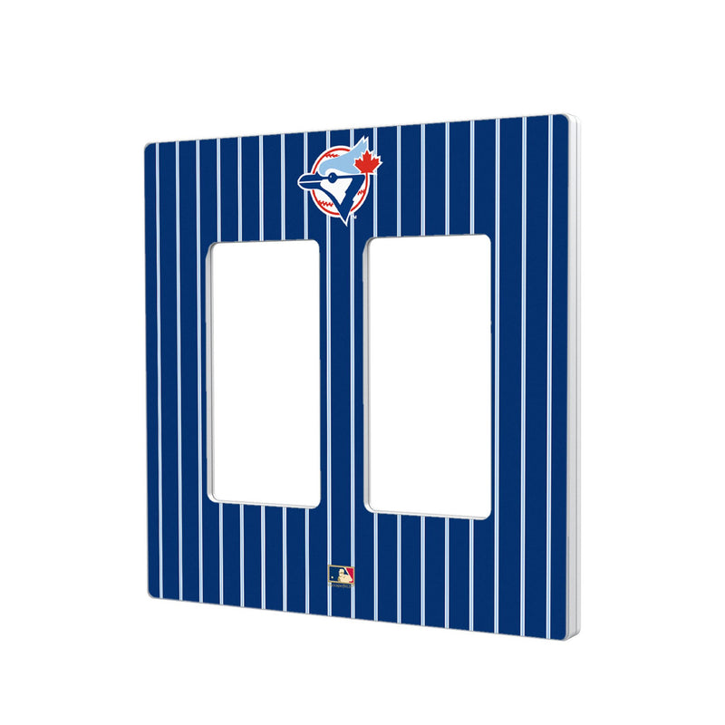 Toronto Blue Jays 1977-1988 - Cooperstown Collection Pinstripe Hidden-Screw Light Switch Plate