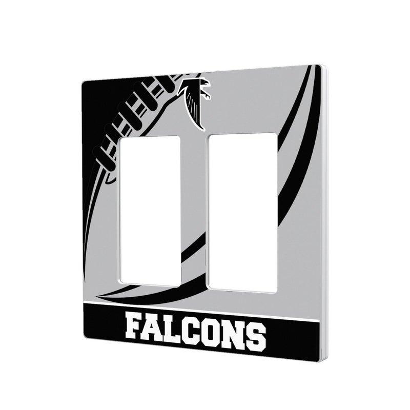 Atlanta Falcons Classic  Passtime Hidden-Screw Light Switch Plate