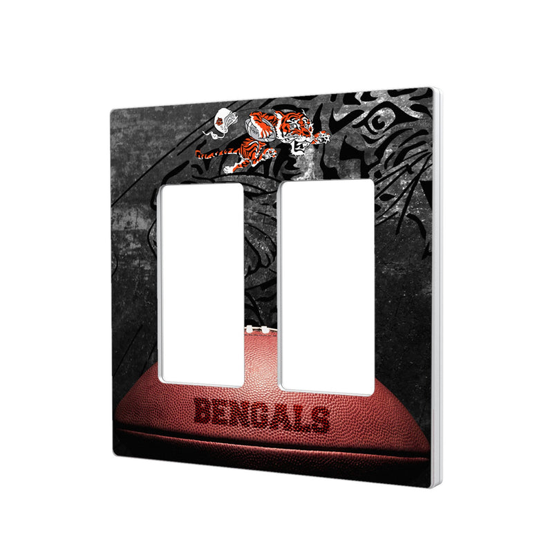 Cincinnati Bengals Historic Collection Legendary Hidden-Screw Light Switch Plate