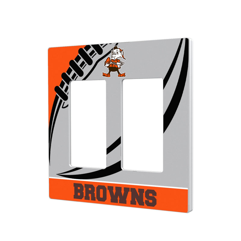 Cleveland Browns Historic Collection Passtime Hidden-Screw Light Switch Plate