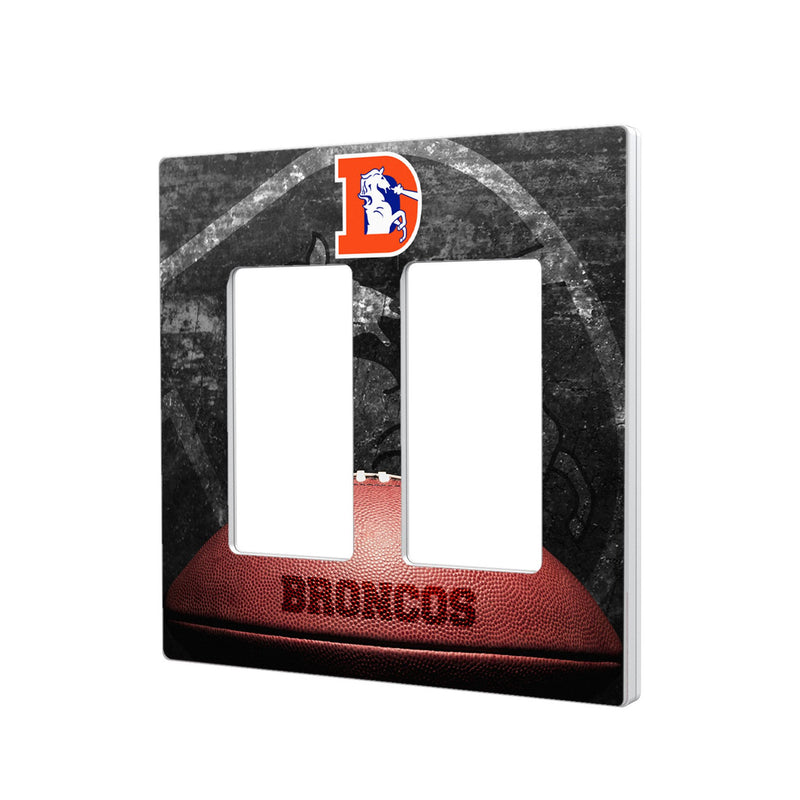 Denver Broncos 1993-1996 Historic Collection Legendary Hidden-Screw Light Switch Plate