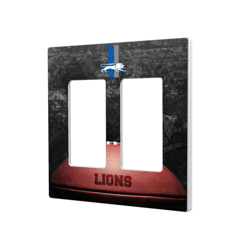 Detroit Lions Retro Legendary Hidden-Screw Light Switch Plate