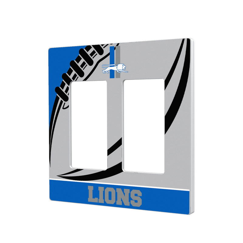 Detroit Lions Retro Passtime Hidden-Screw Light Switch Plate