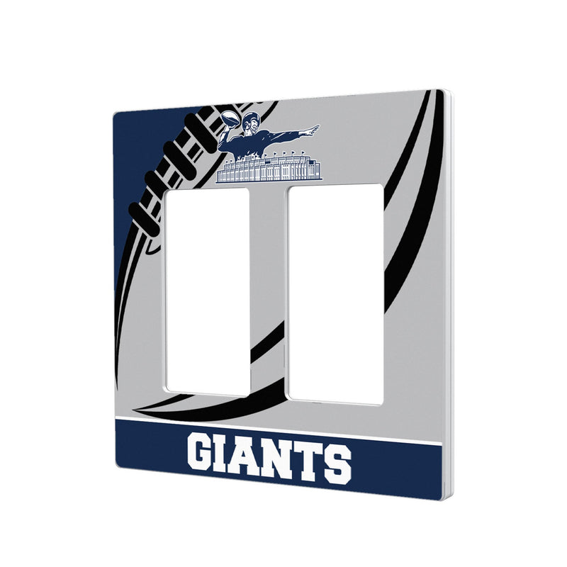 New York Giants 1960-1966 Historic Collection Passtime Hidden-Screw Light Switch Plate