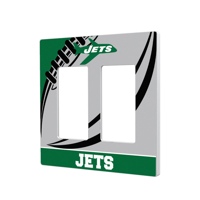 New York Jets 1963 Historic Collection Passtime Hidden-Screw Light Switch Plate