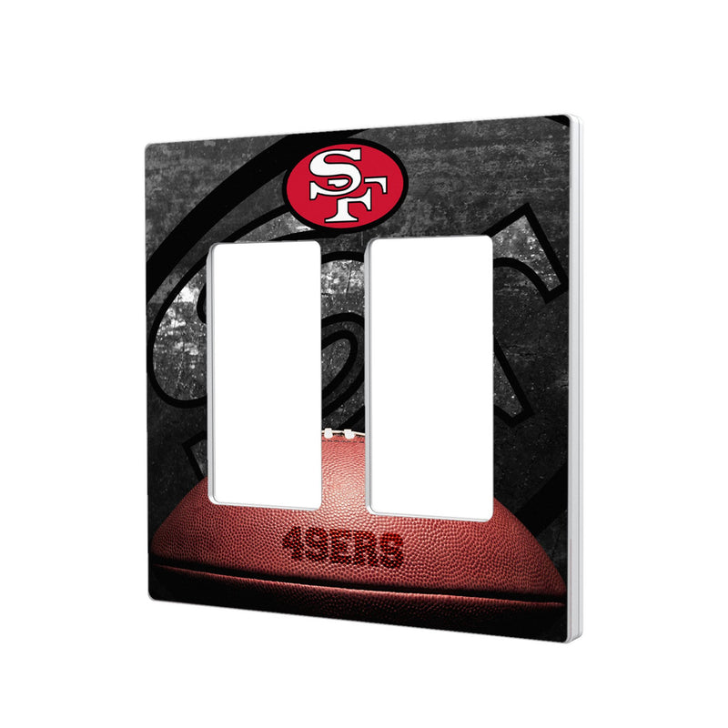 San Francisco 49ers Historic Collection Legendary Hidden-Screw Light Switch Plate