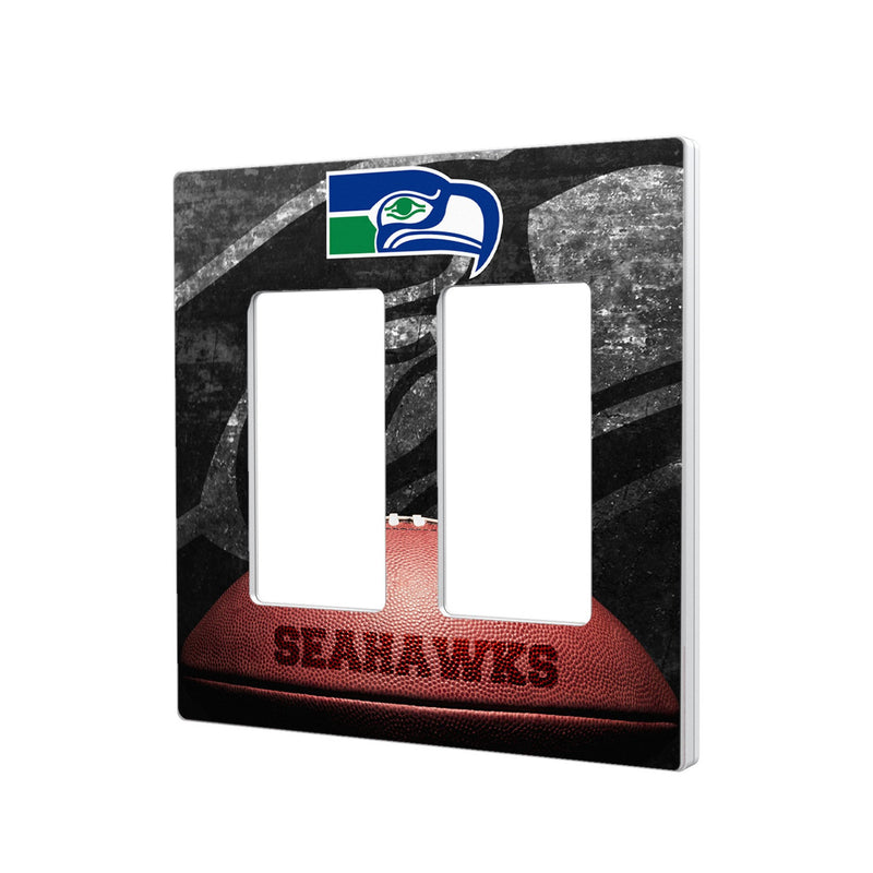 Seattle Seahawks Historic Collection Legendary Hidden-Screw Light Switch Plate