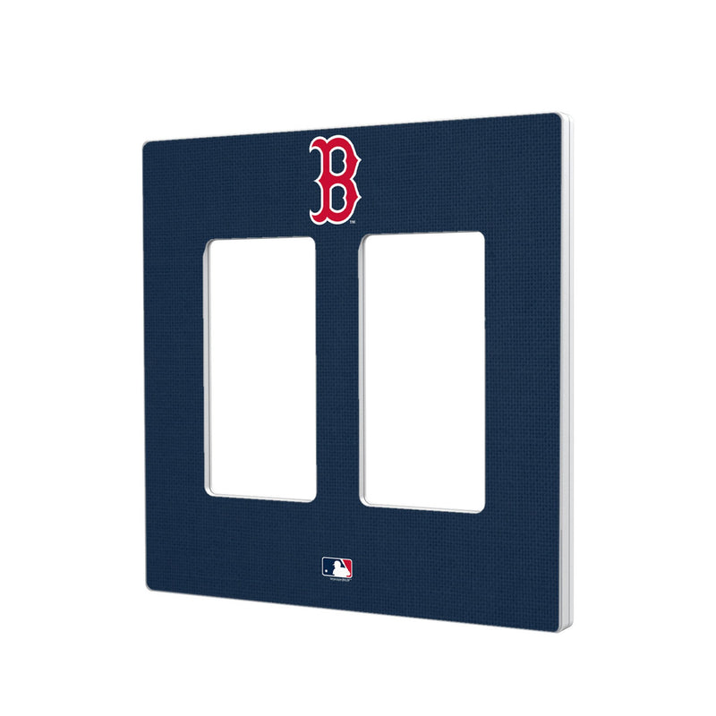 Boston Red Sox Solid Hidden-Screw Light Switch Plate