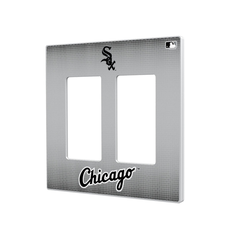 Chicago White Sox Linen Hidden-Screw Light Switch Plate