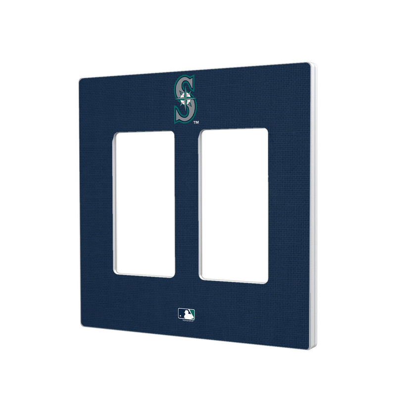 Seattle Mariners Solid Hidden-Screw Light Switch Plate