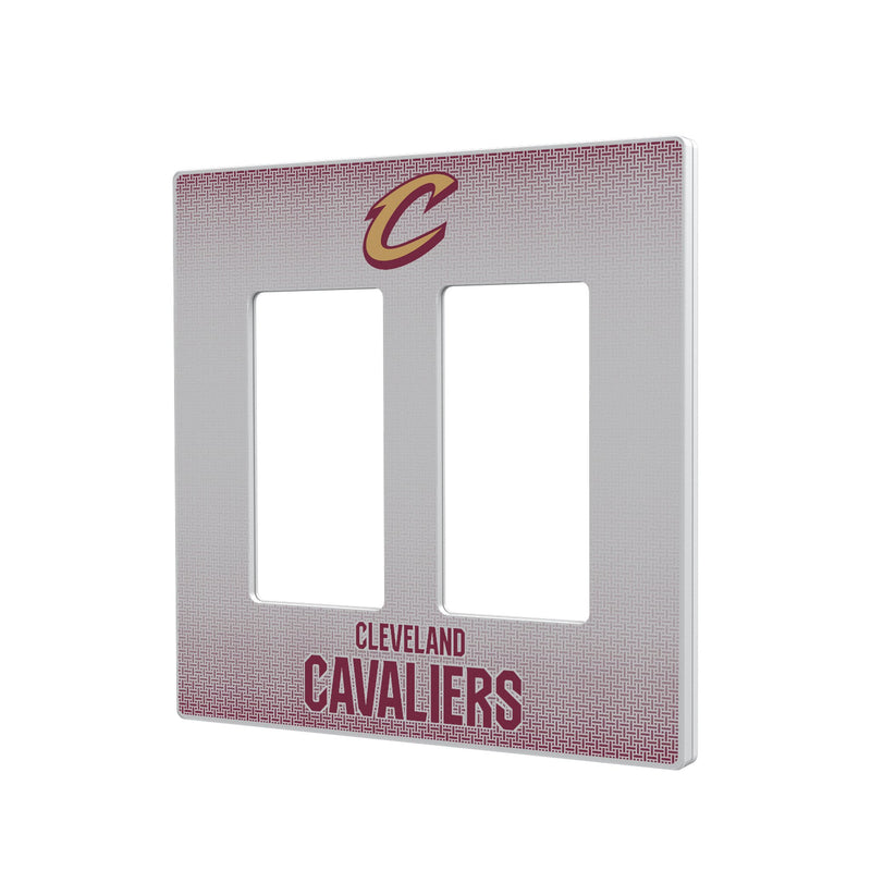 Cleveland Cavaliers Linen Hidden-Screw Light Switch Plate