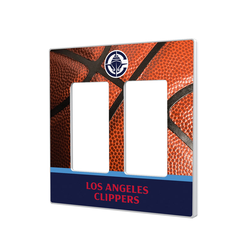 Los Angeles Clippers Basketball Hidden-Screw Light Switch Plate