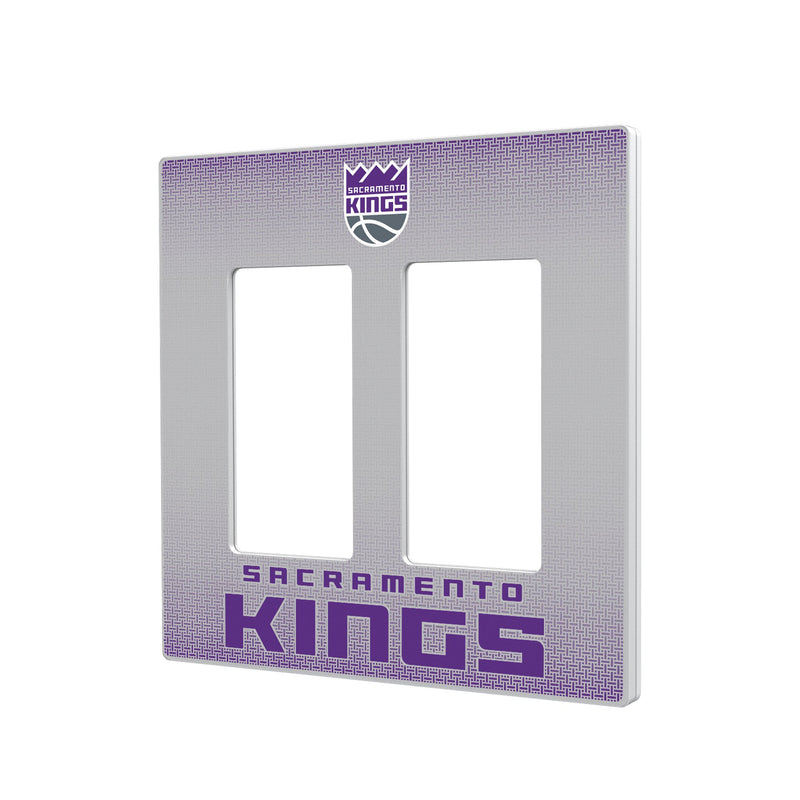 Sacramento Kings Linen Hidden-Screw Light Switch Plate