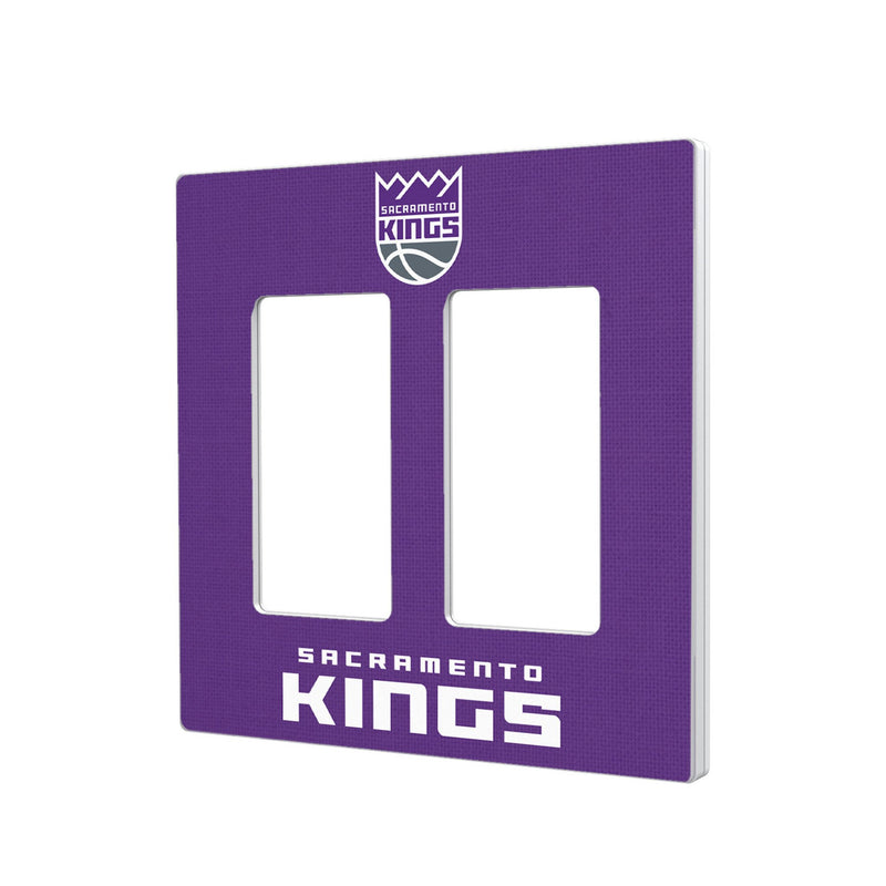 Sacramento Kings Solid Hidden-Screw Light Switch Plate