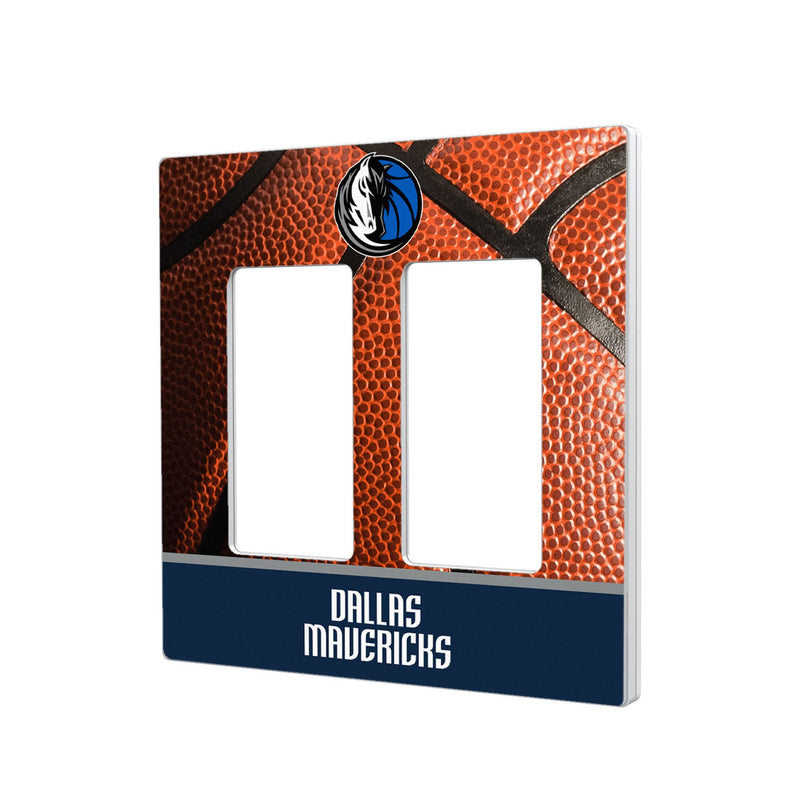 Dallas Mavericks Basketball Hidden-Screw Light Switch Plate