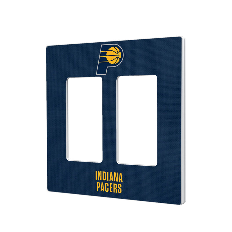 Indiana Pacers Solid Hidden-Screw Light Switch Plate