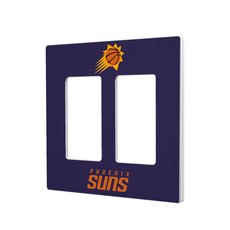 Phoenix Suns Solid Hidden-Screw Light Switch Plate