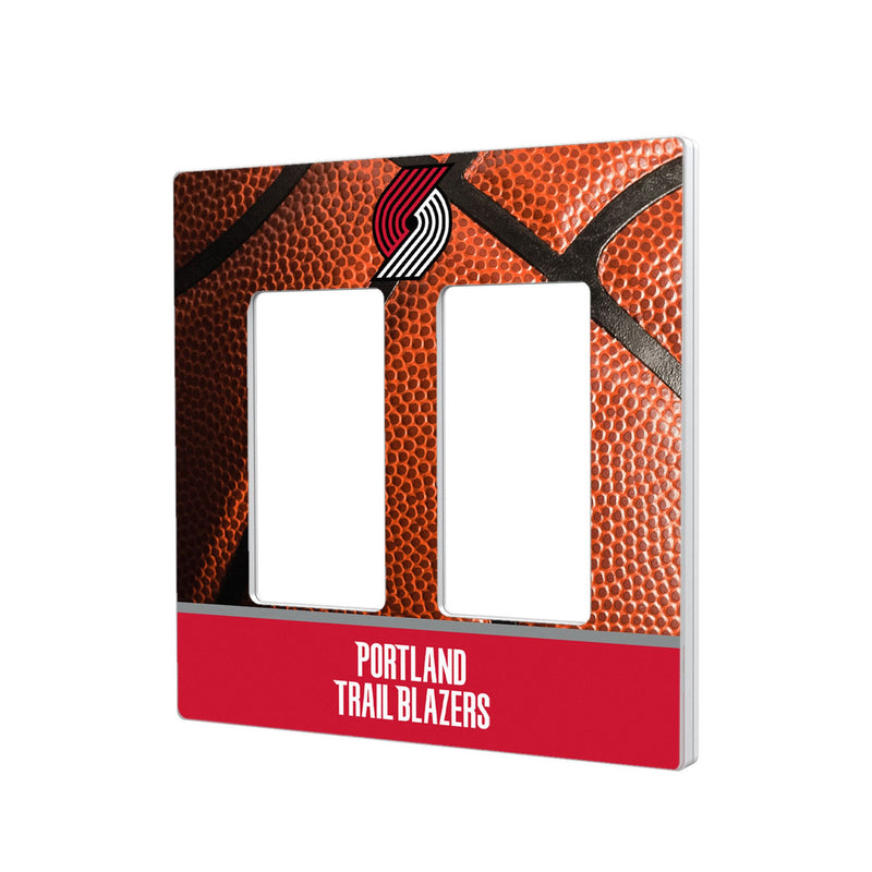 Portland Trail Blazers Basketball Hidden-Screw Light Switch Plate