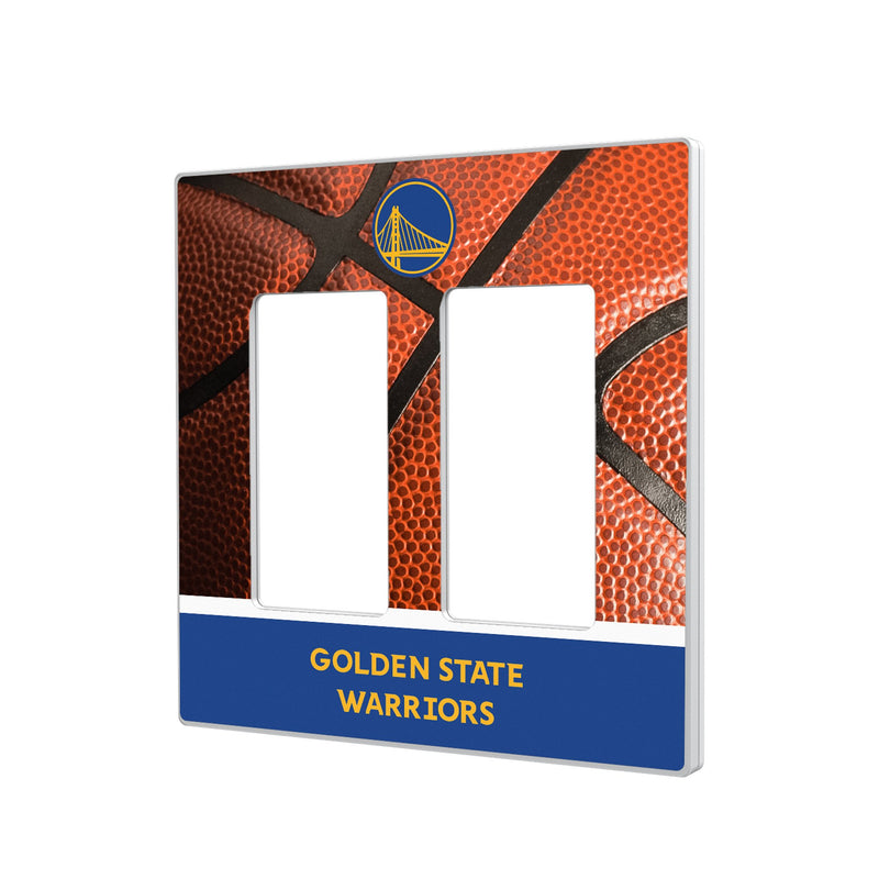 Golden State Warriors Basketball Hidden-Screw Light Switch Plate