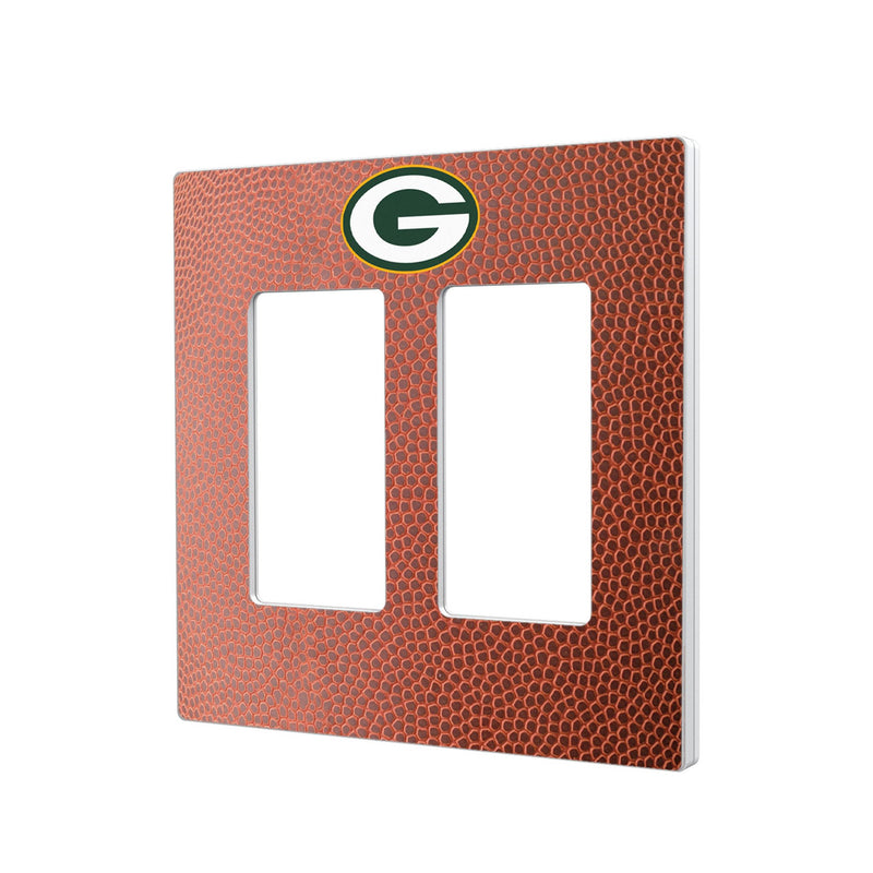 Green Bay Packers Football Hidden-Screw Light Switch Plate